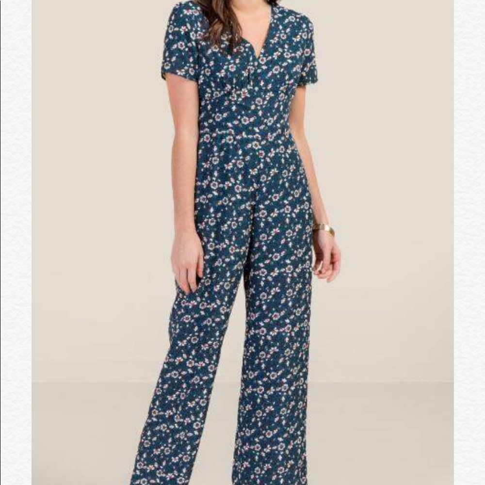 Floral Jumpsuit